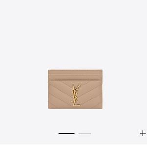 NWT Saint Laurent Card Holder